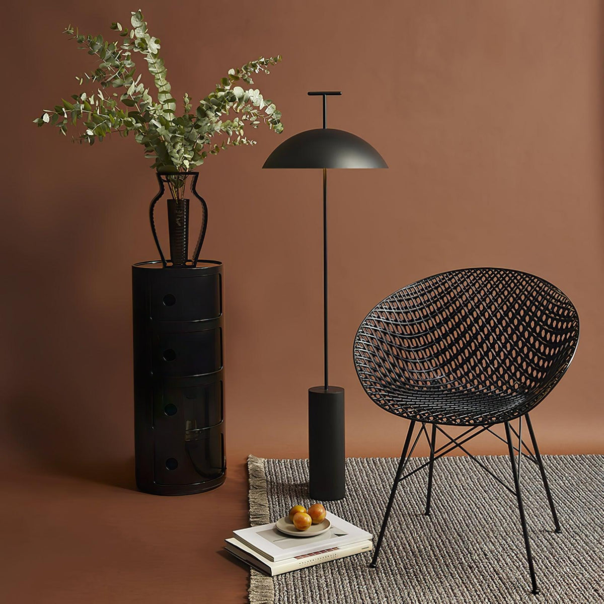 Sorerette vloerlamp