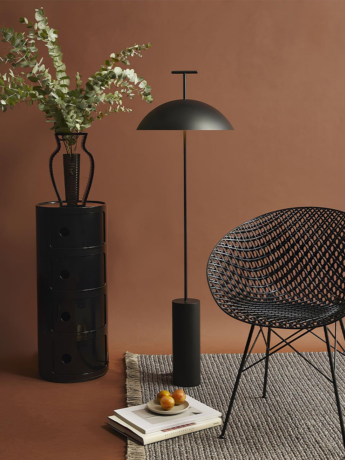 Sorerette vloerlamp