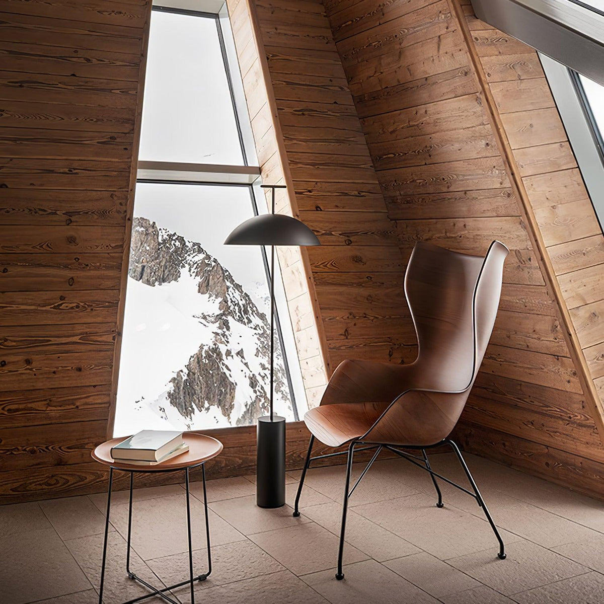 Sorerette vloerlamp