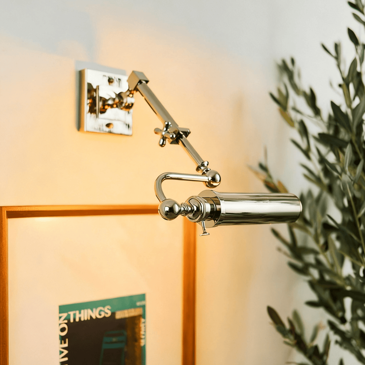 Zelm Polished wandlamp