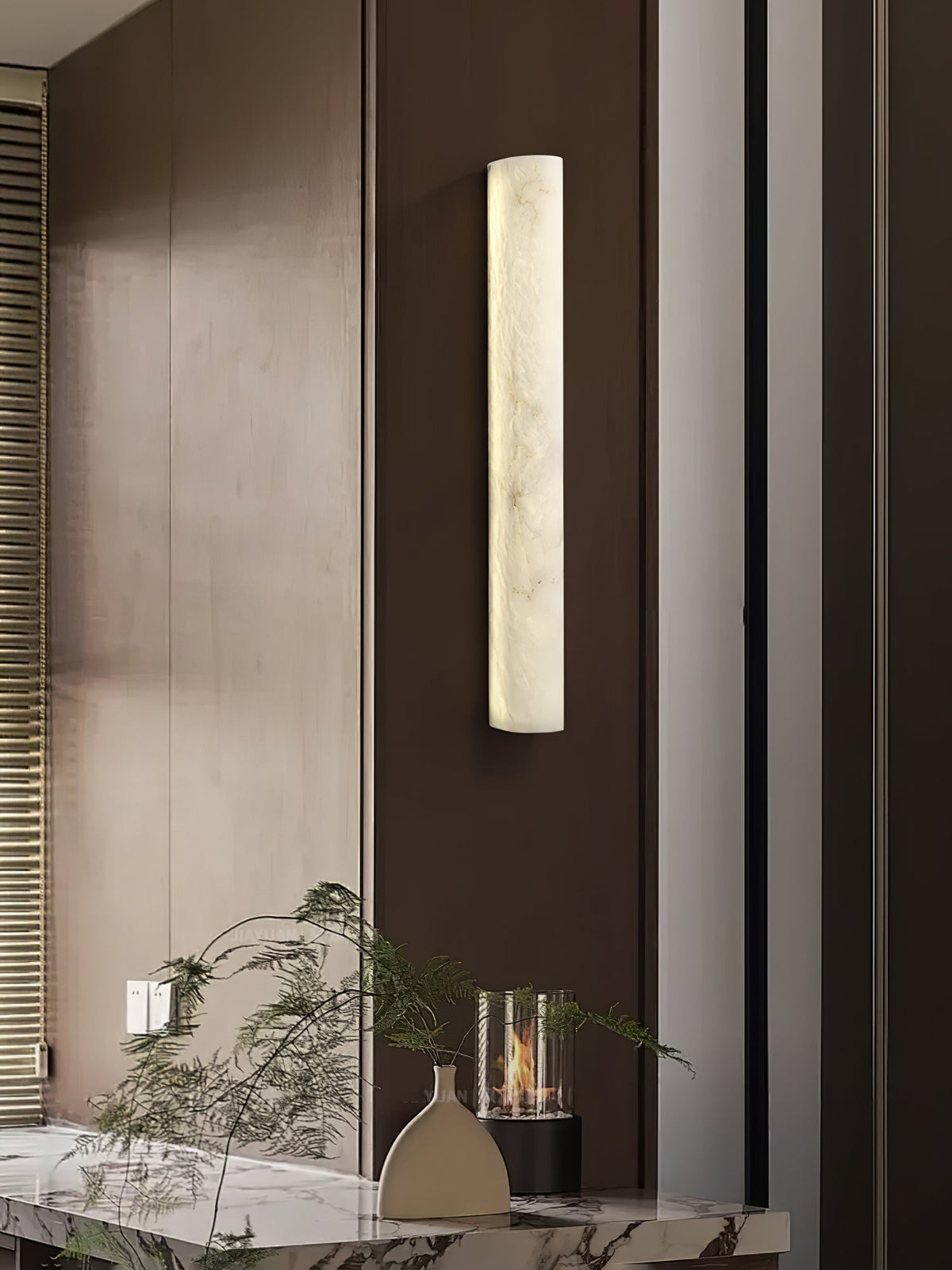 Veyaen albasten wandlamp