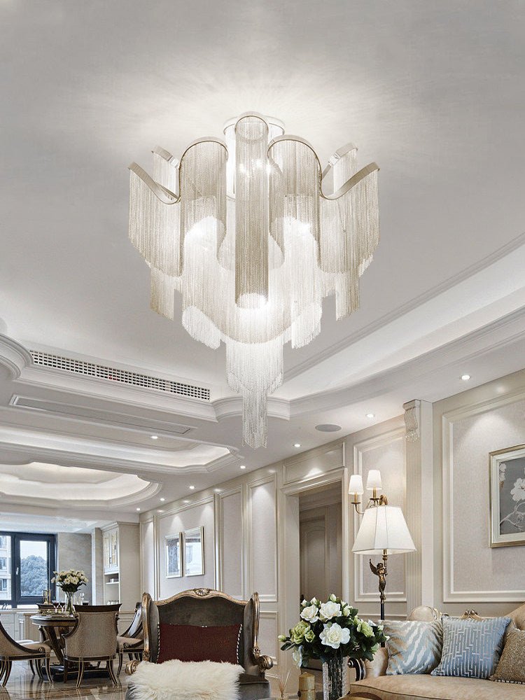 Teriivel cascadeketting plafondlamp