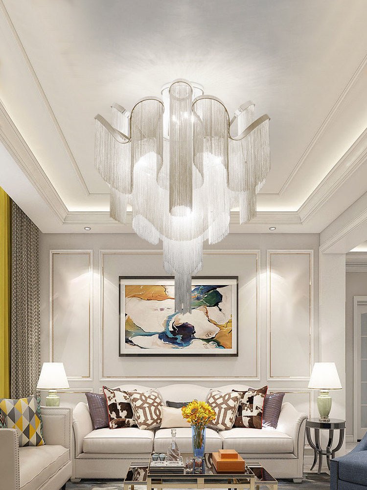 Teriivel cascadeketting plafondlamp