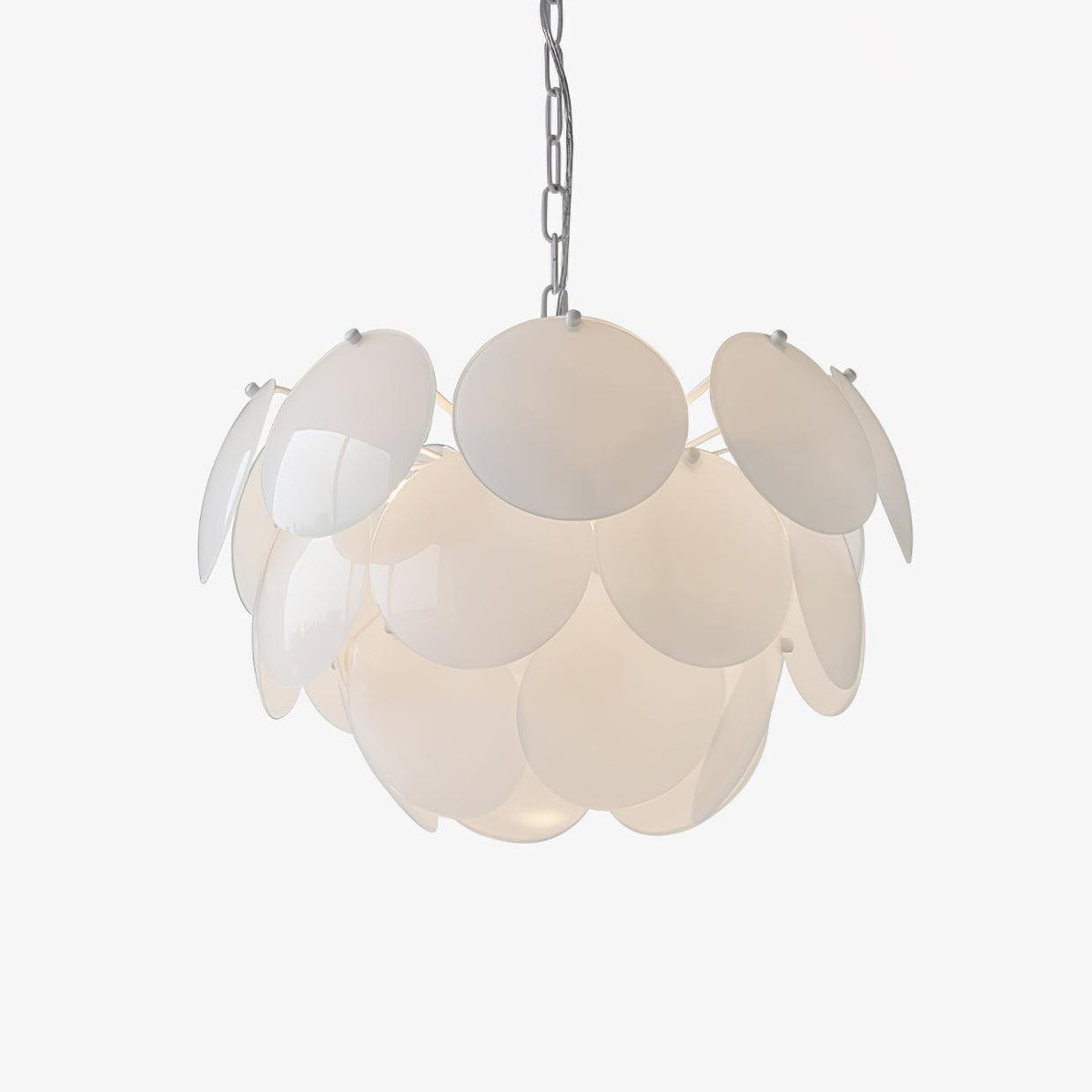 Sophia Minimalistische kroonluchter van glas