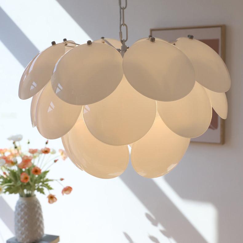 Sophia Minimalistische kroonluchter van glas