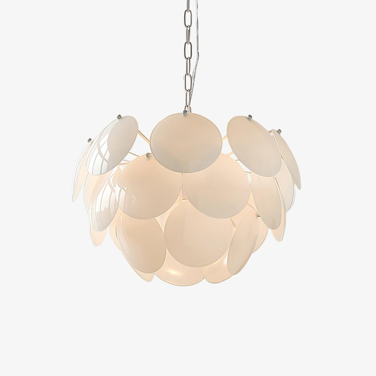 Sophia Minimalistische kroonluchter van glas