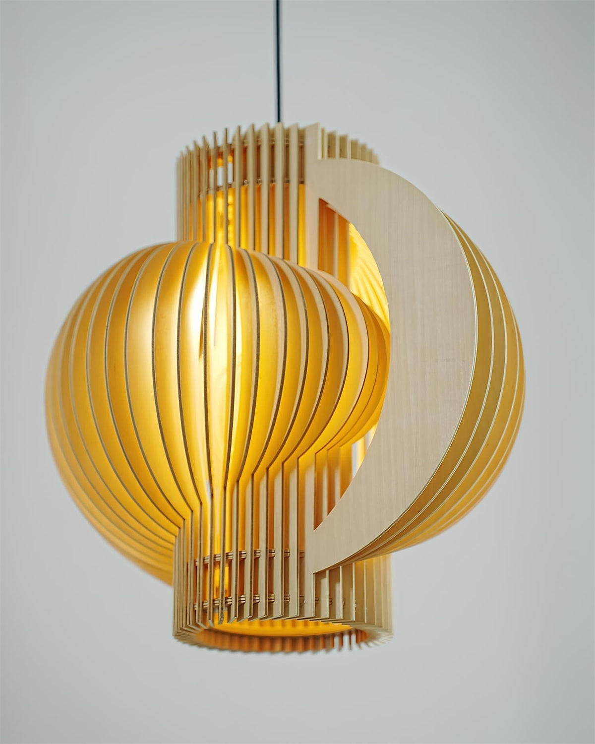 Rinaena houten hanglamp