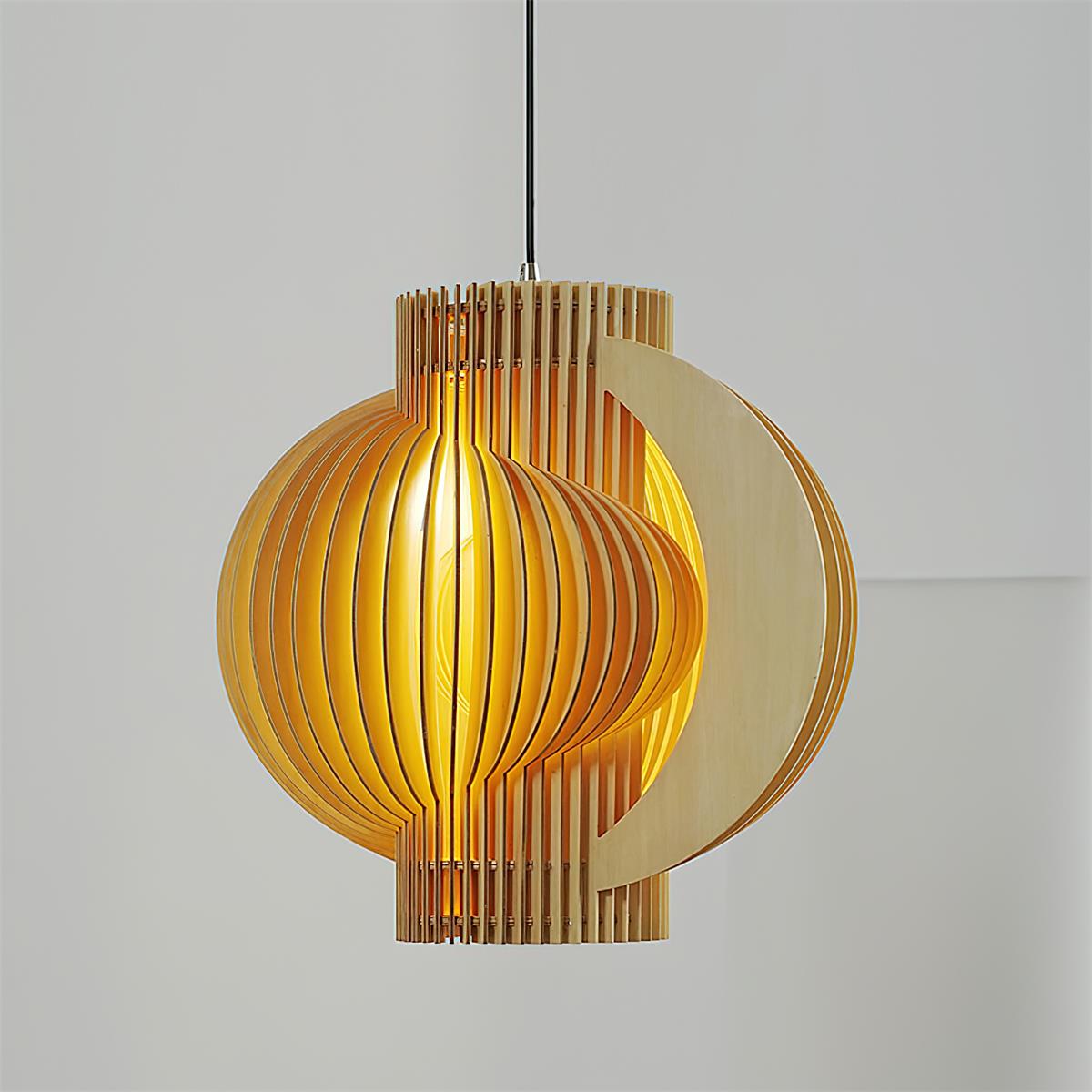 Rinaena houten hanglamp