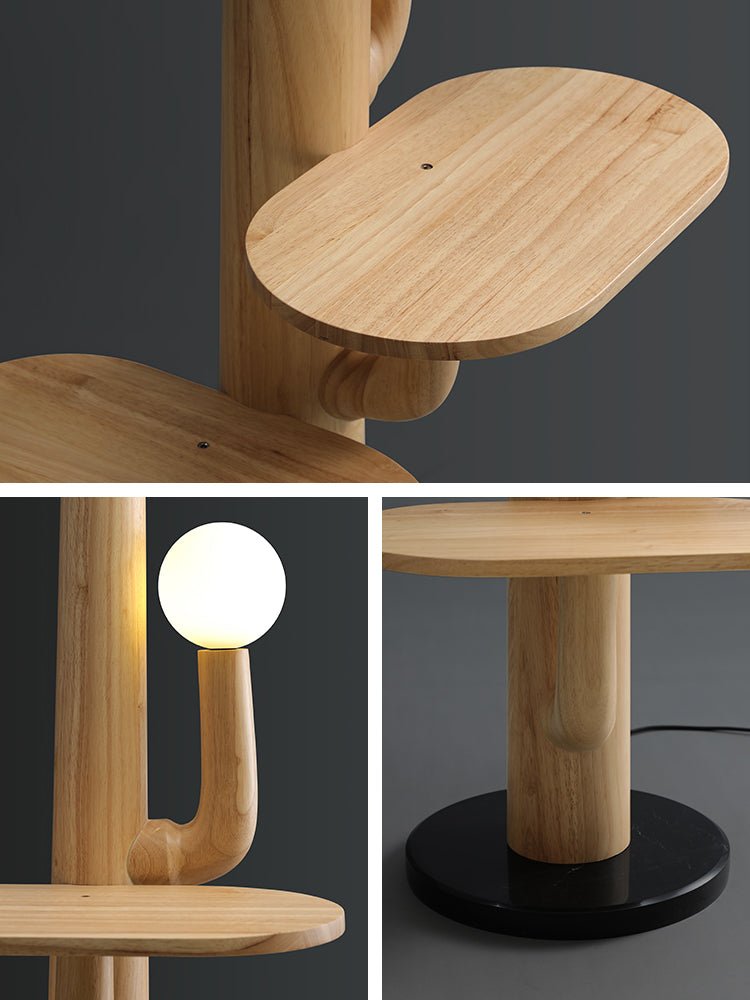 Rymb Houten Boom vloerlamp