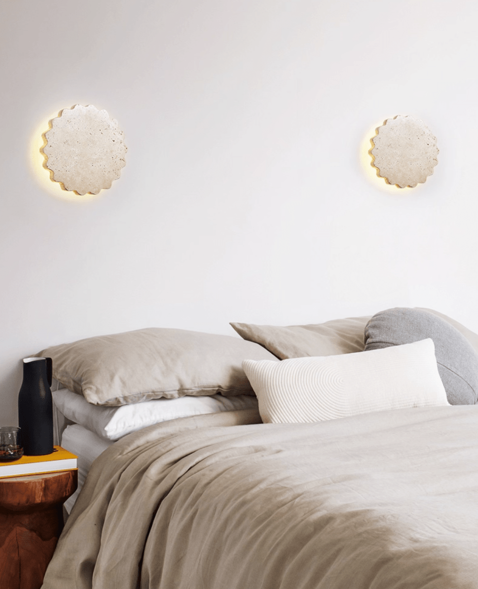 Viraanette Luna Scallop wandlamp