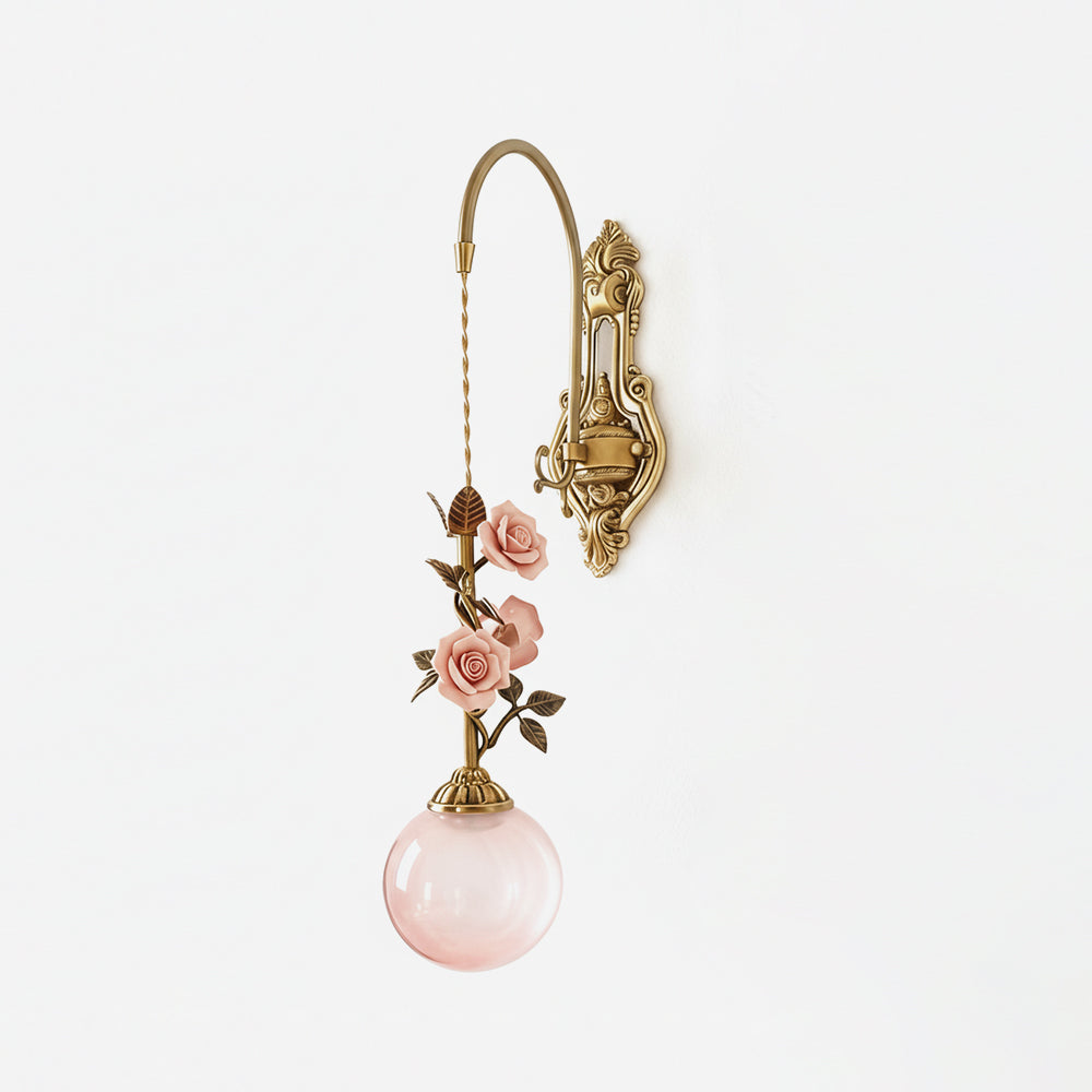 Roseline wandlamp