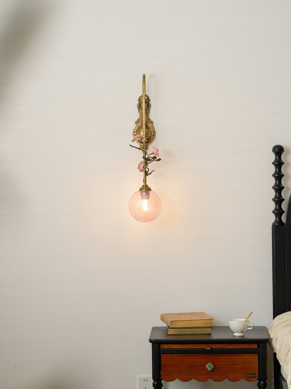 Roseline wandlamp