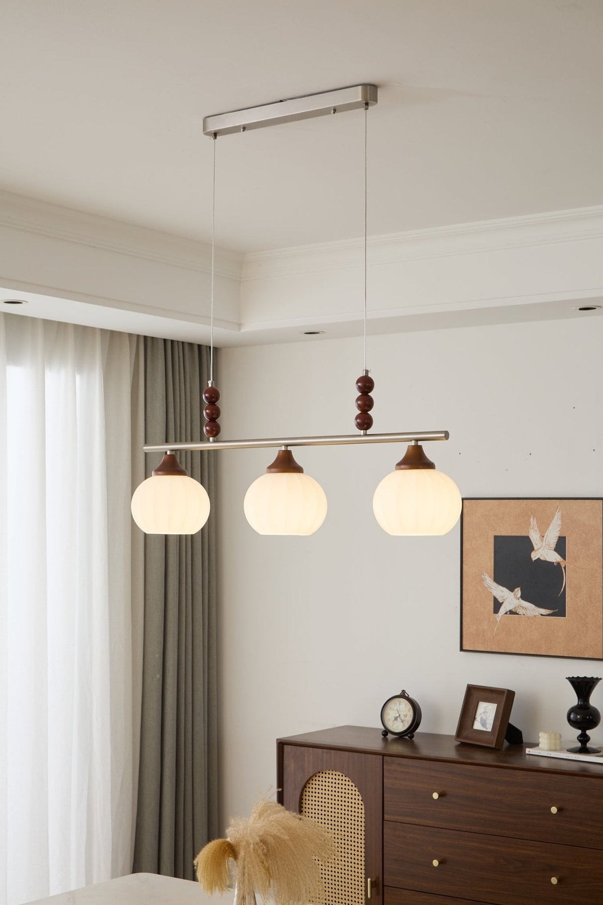 Nyla Retro glas hanglamp