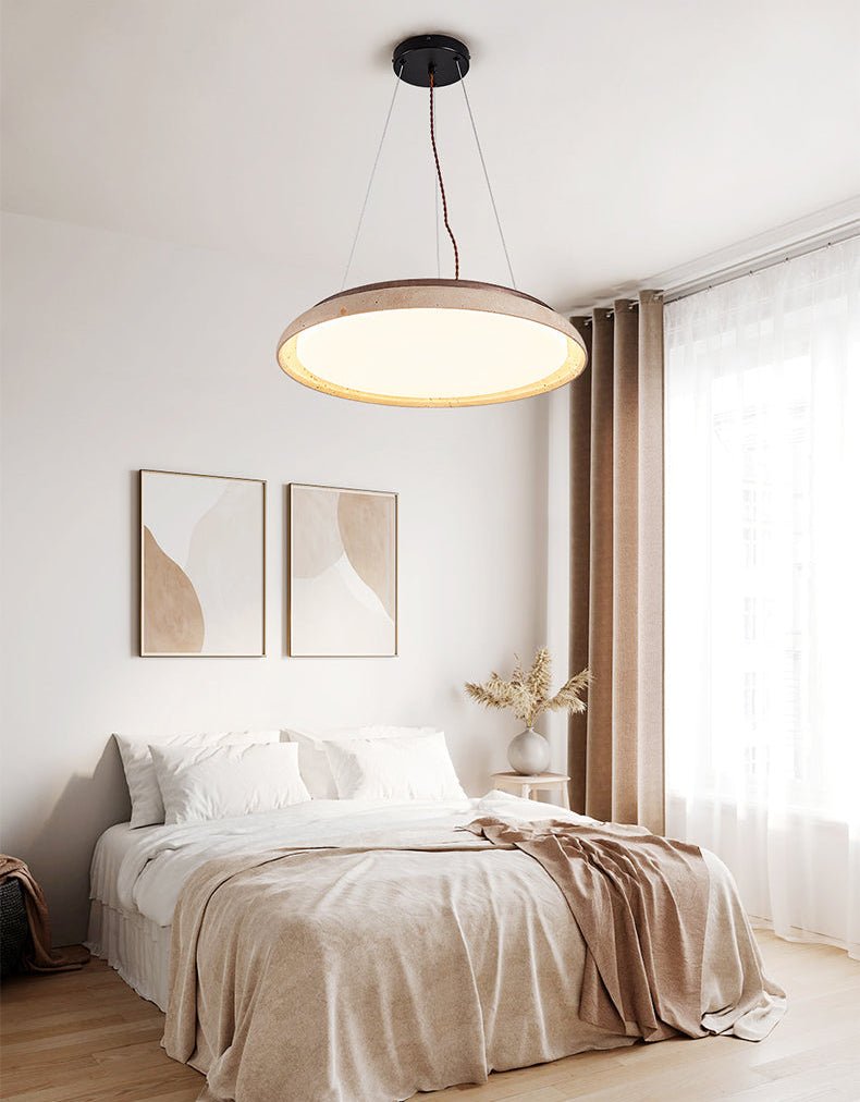 Aeron travertin Lunar Halo hanglamp