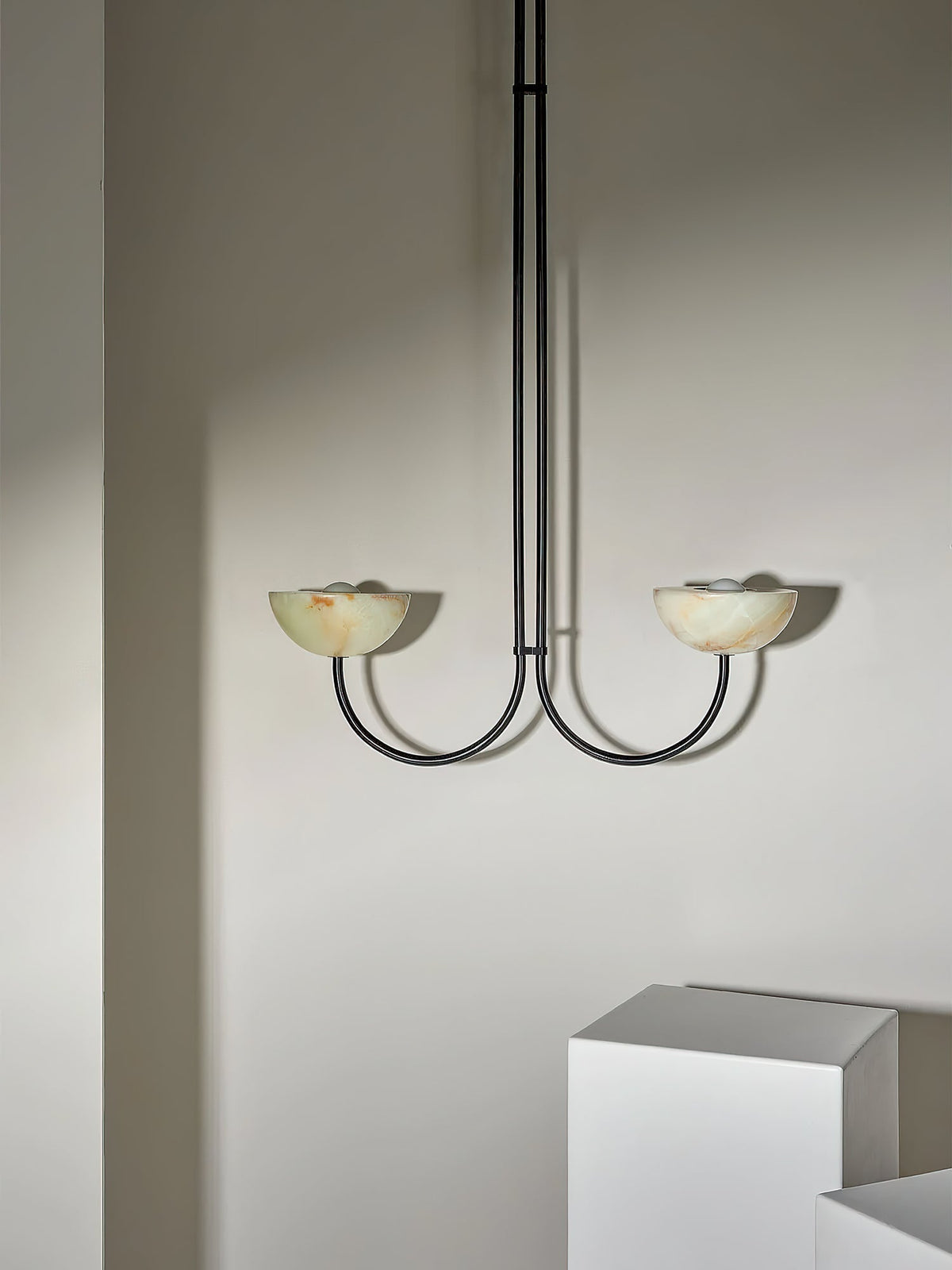 Hartvik Duo hanglamp albast