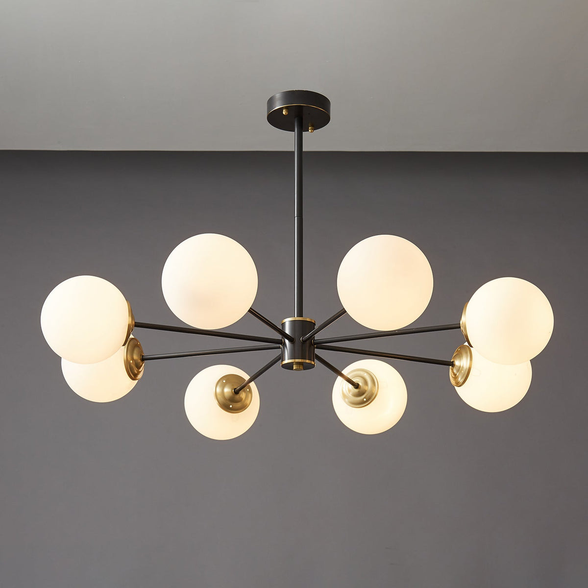 Catalos Moderne Premium Orb Kroonluchter van messing en glas