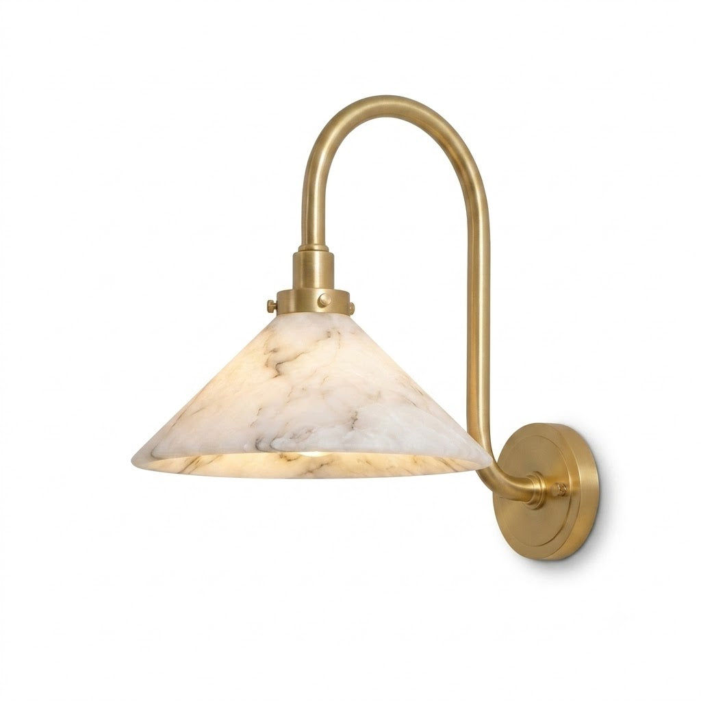 Albanella albasten wandlamp