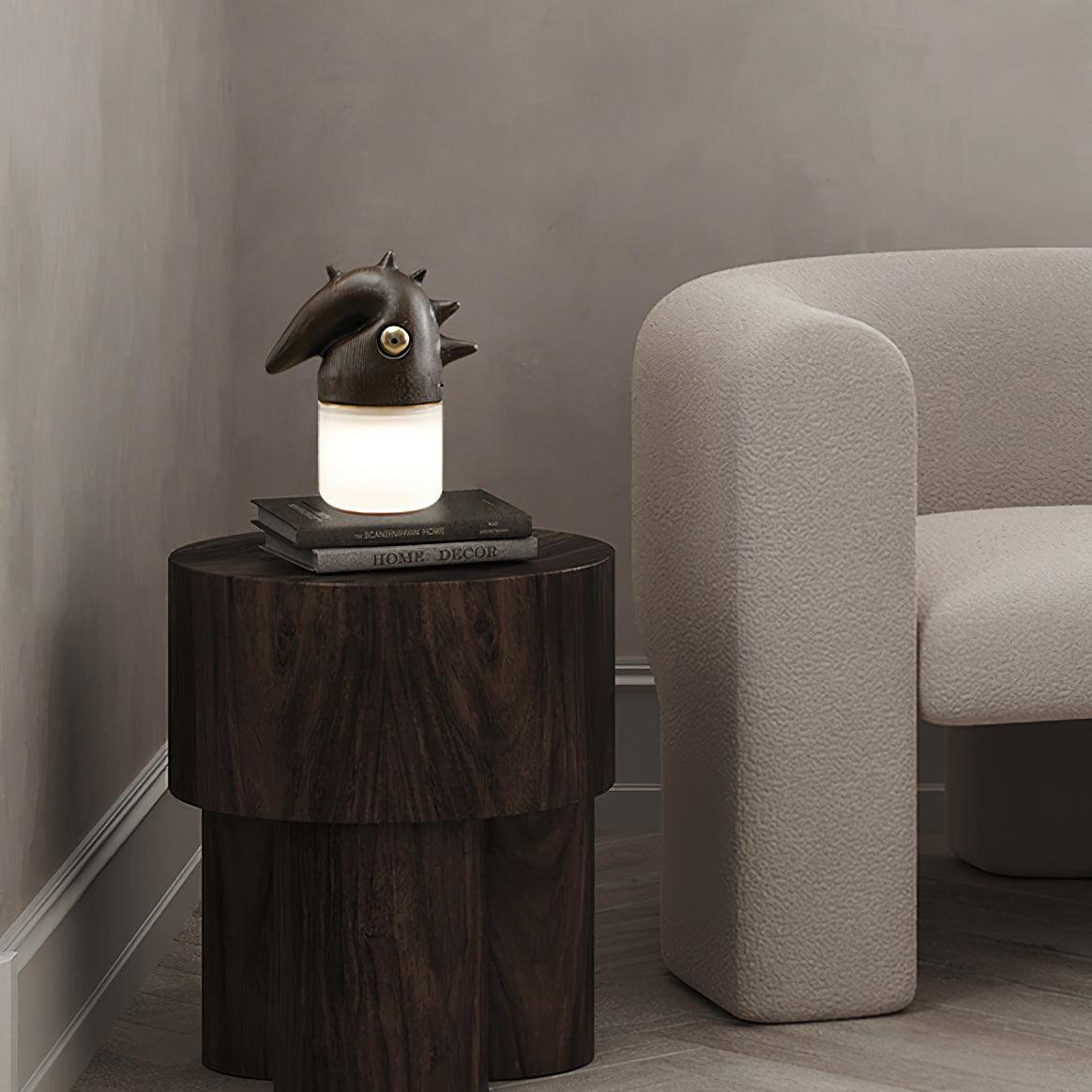 Jerry moderne tafellamp van hout