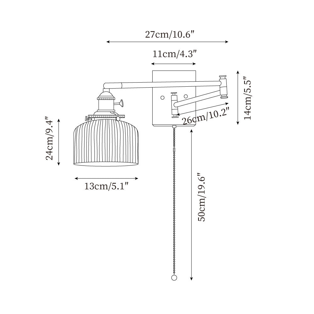 Rivuenne wandlamp
