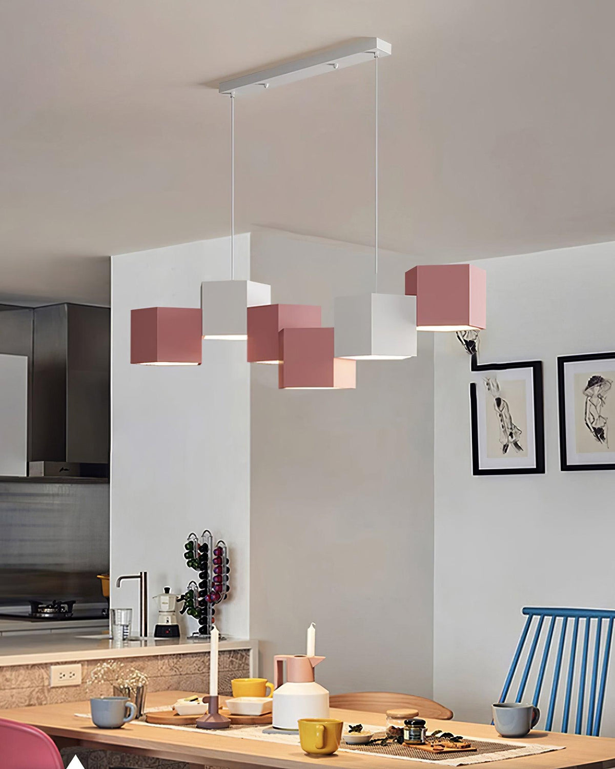 Tevis Acryl Kunstzinnige hanglamp