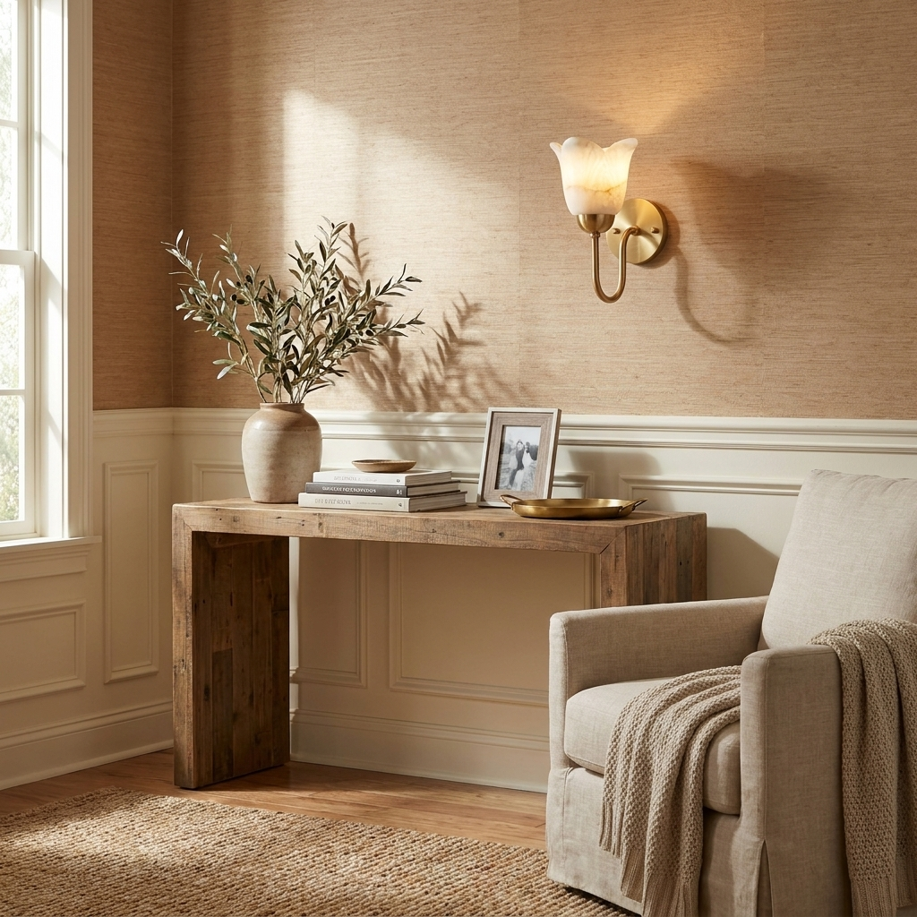 Bexford albast wandlamp