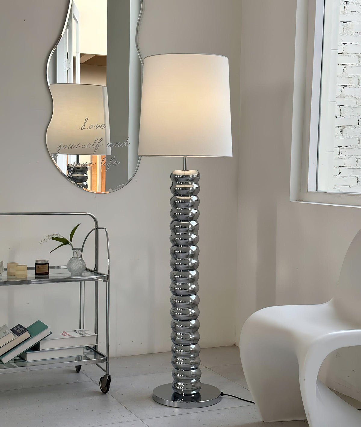 Rib vloerlamp