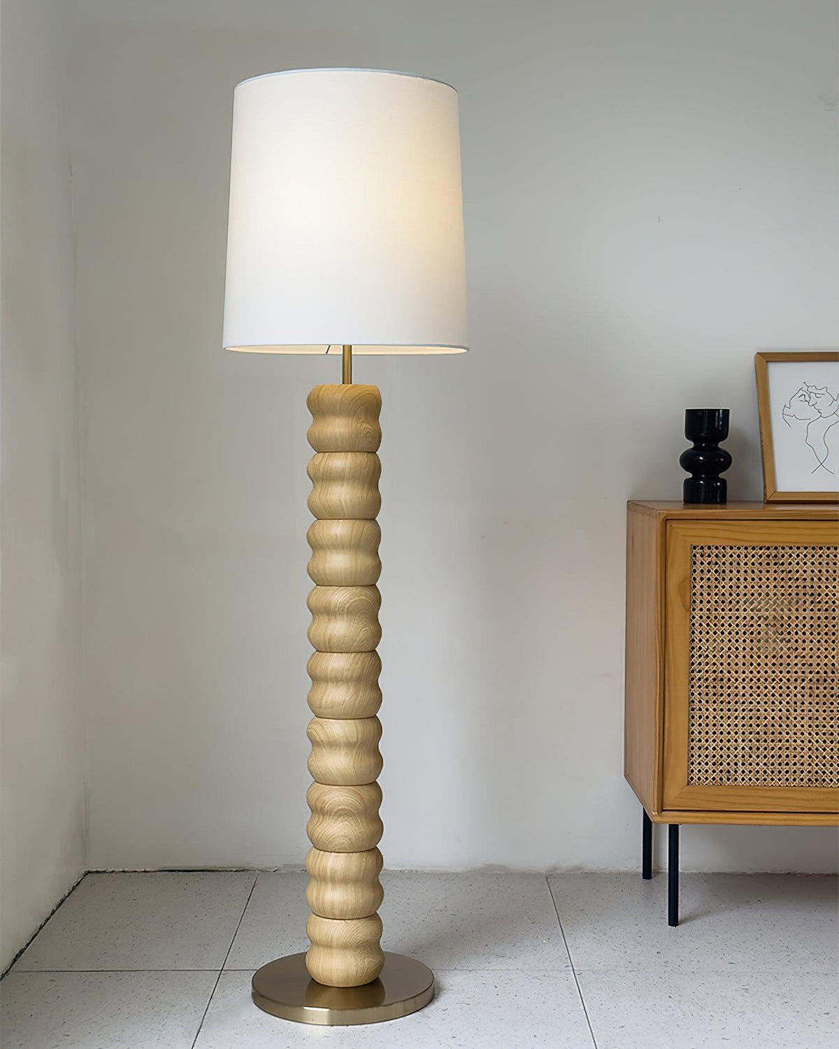 Rib vloerlamp