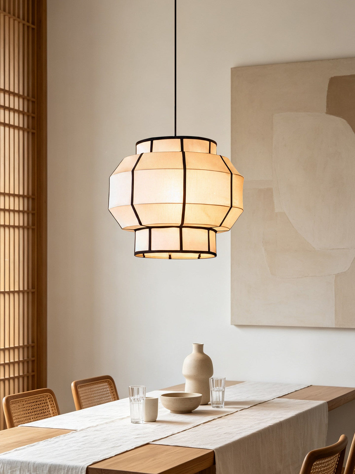 Southvale3 stoffen hanglamp