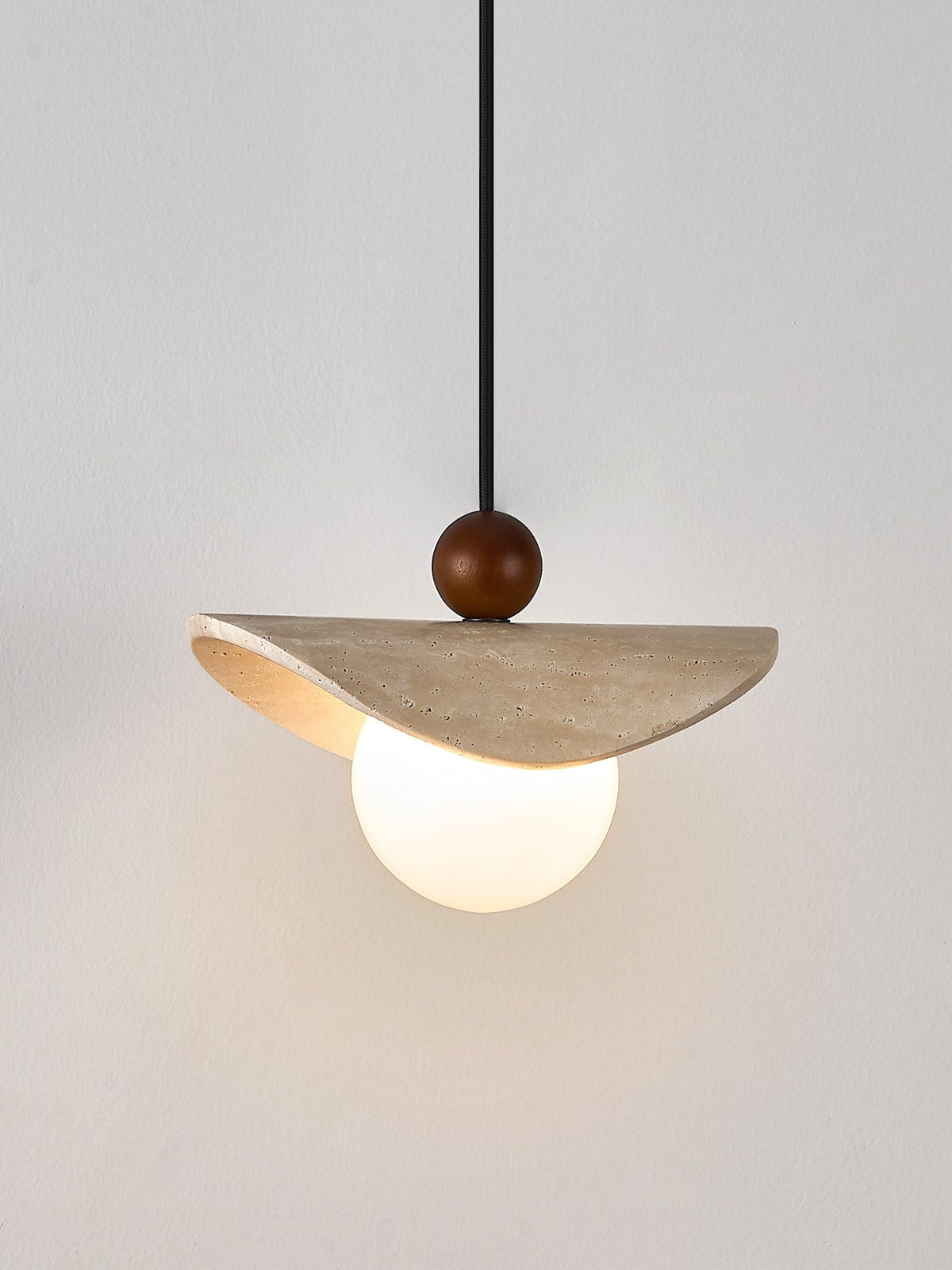Jorwick travertijn kralen hanglamp