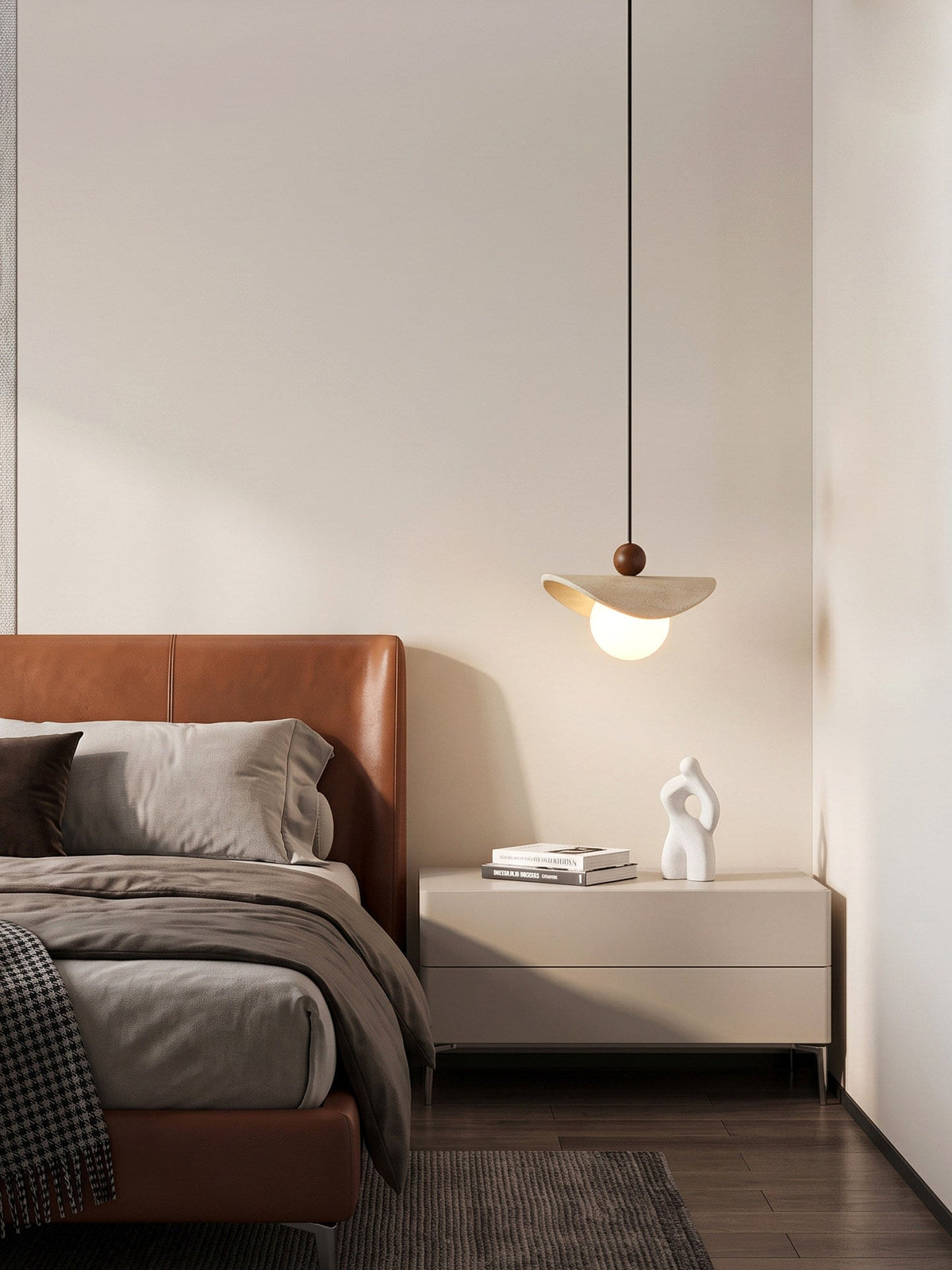 Jorwick travertijn kralen hanglamp