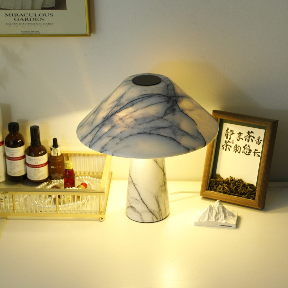 Dashiell Marmer Moderne tafellamp