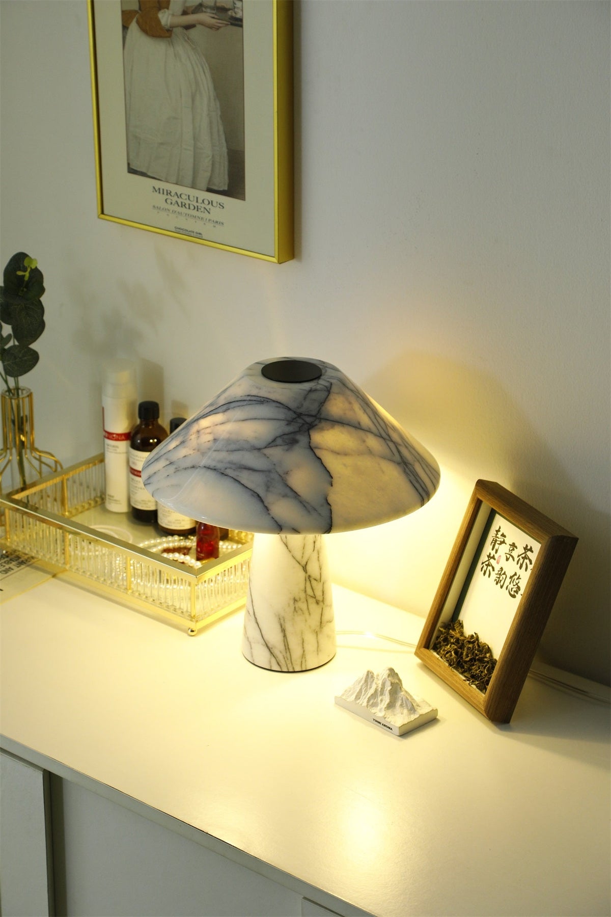 Dashiell Marmer Moderne tafellamp