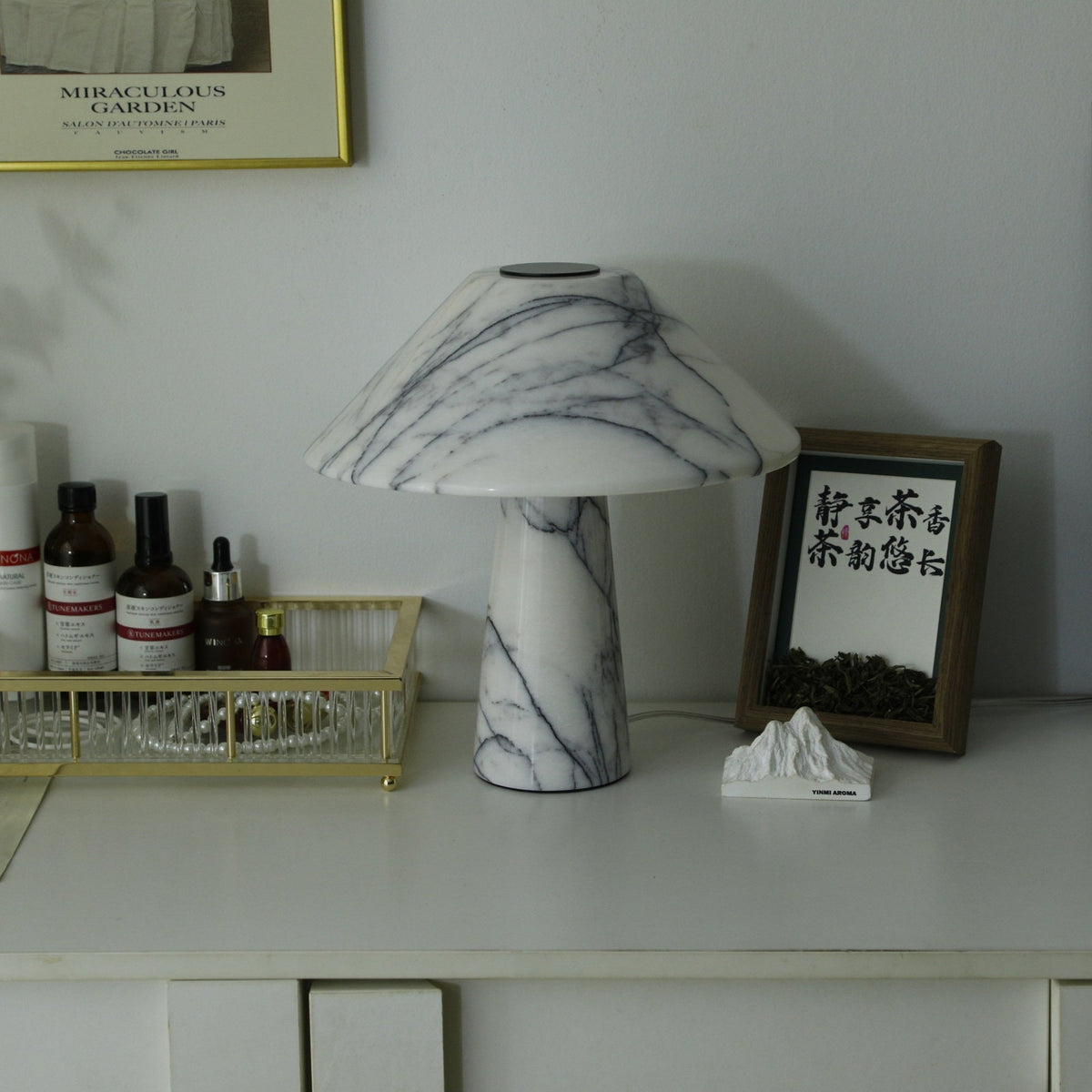 Dashiell Marmer Moderne tafellamp