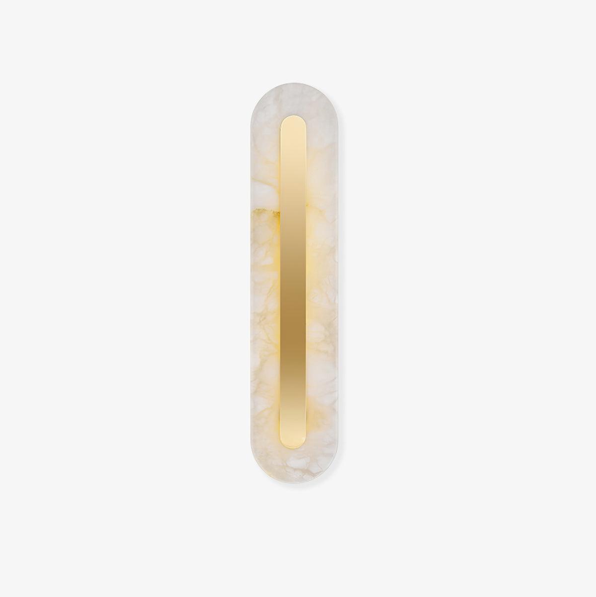 Selvia Minimalistische wandlamp van albast