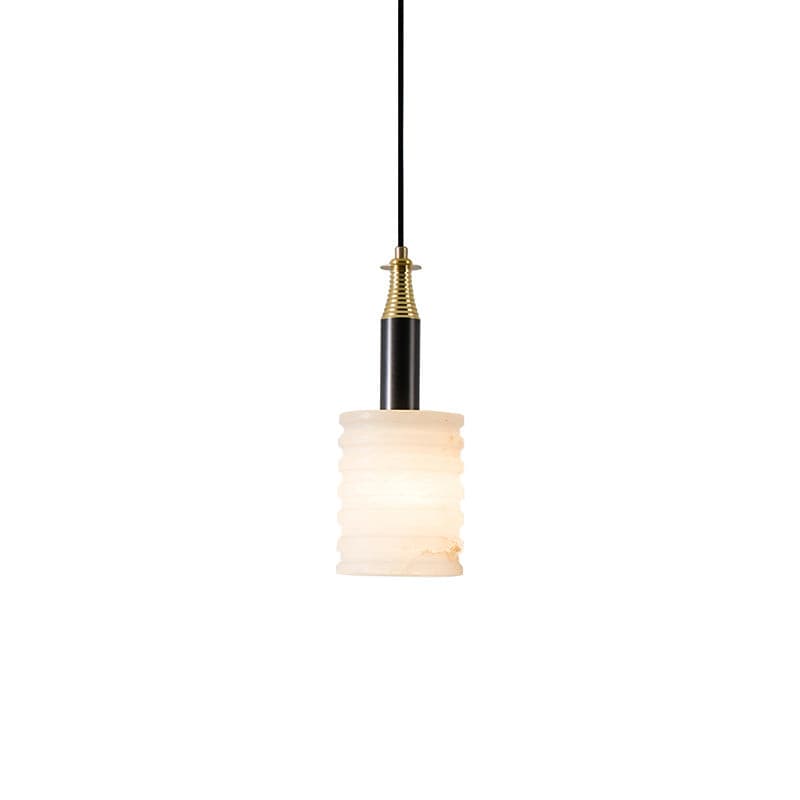 Hanglamp Albast Ribbelcilinder