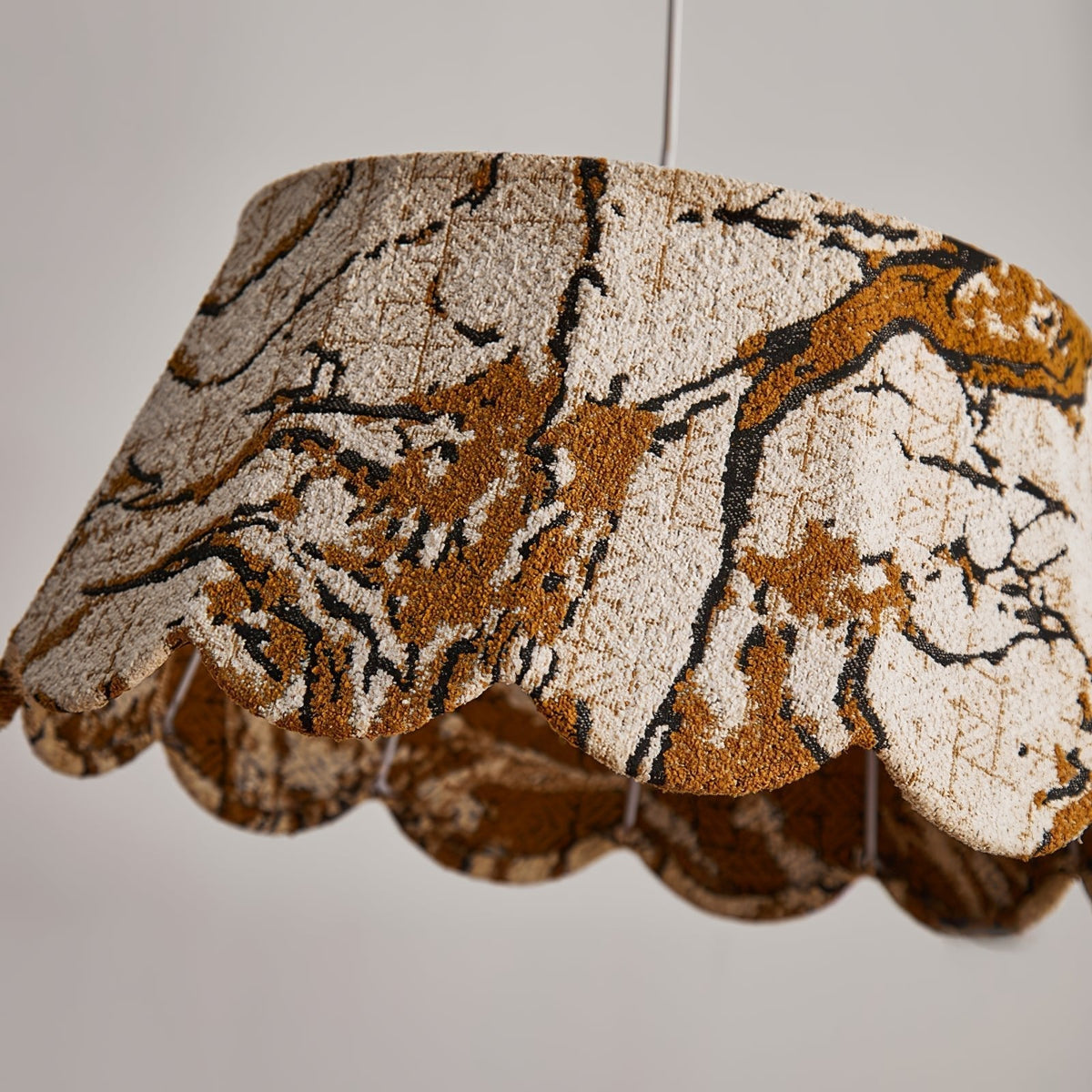 Vavenia Creativity Scallop Stoffen hanglamp