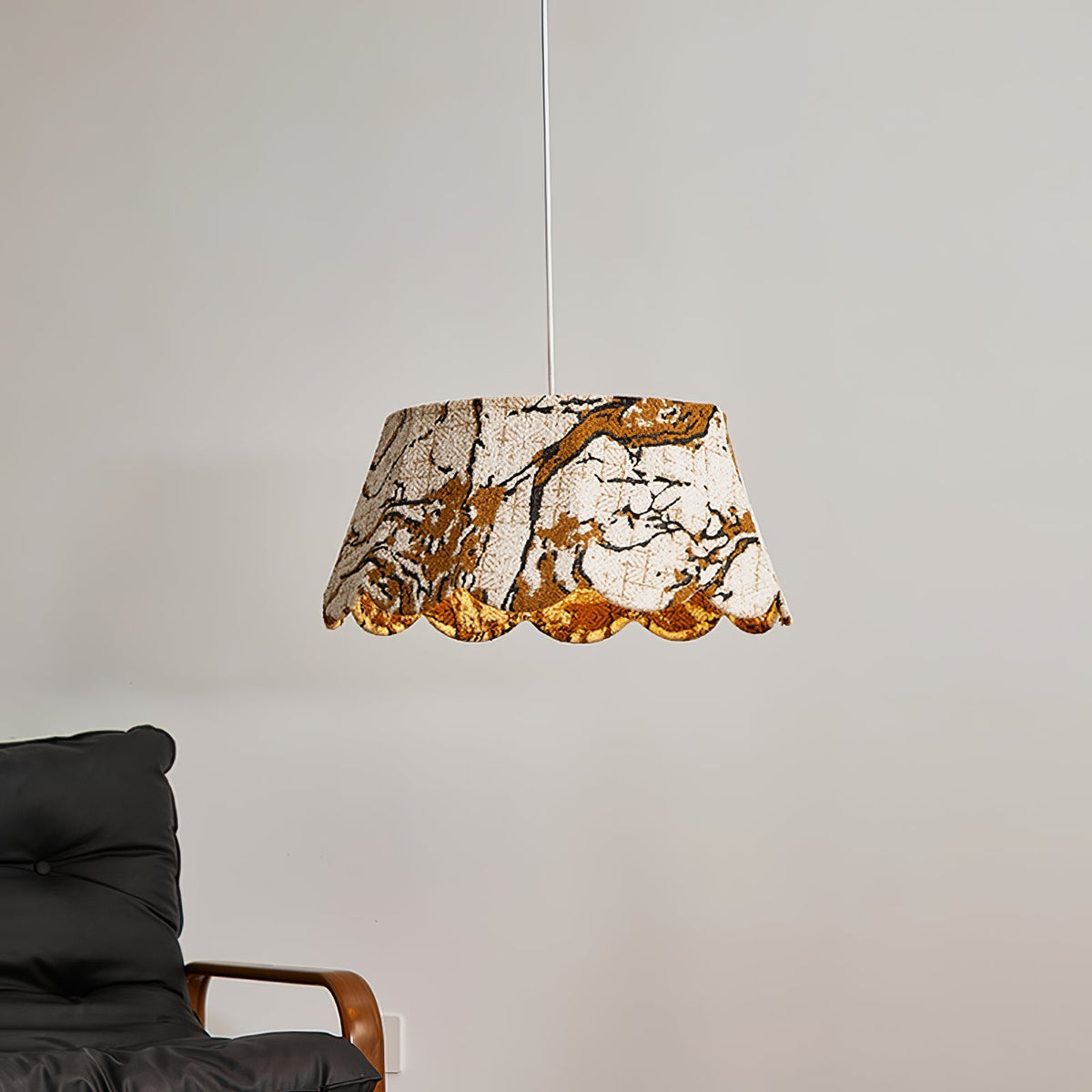 Vavenia Creativity Scallop Stoffen hanglamp