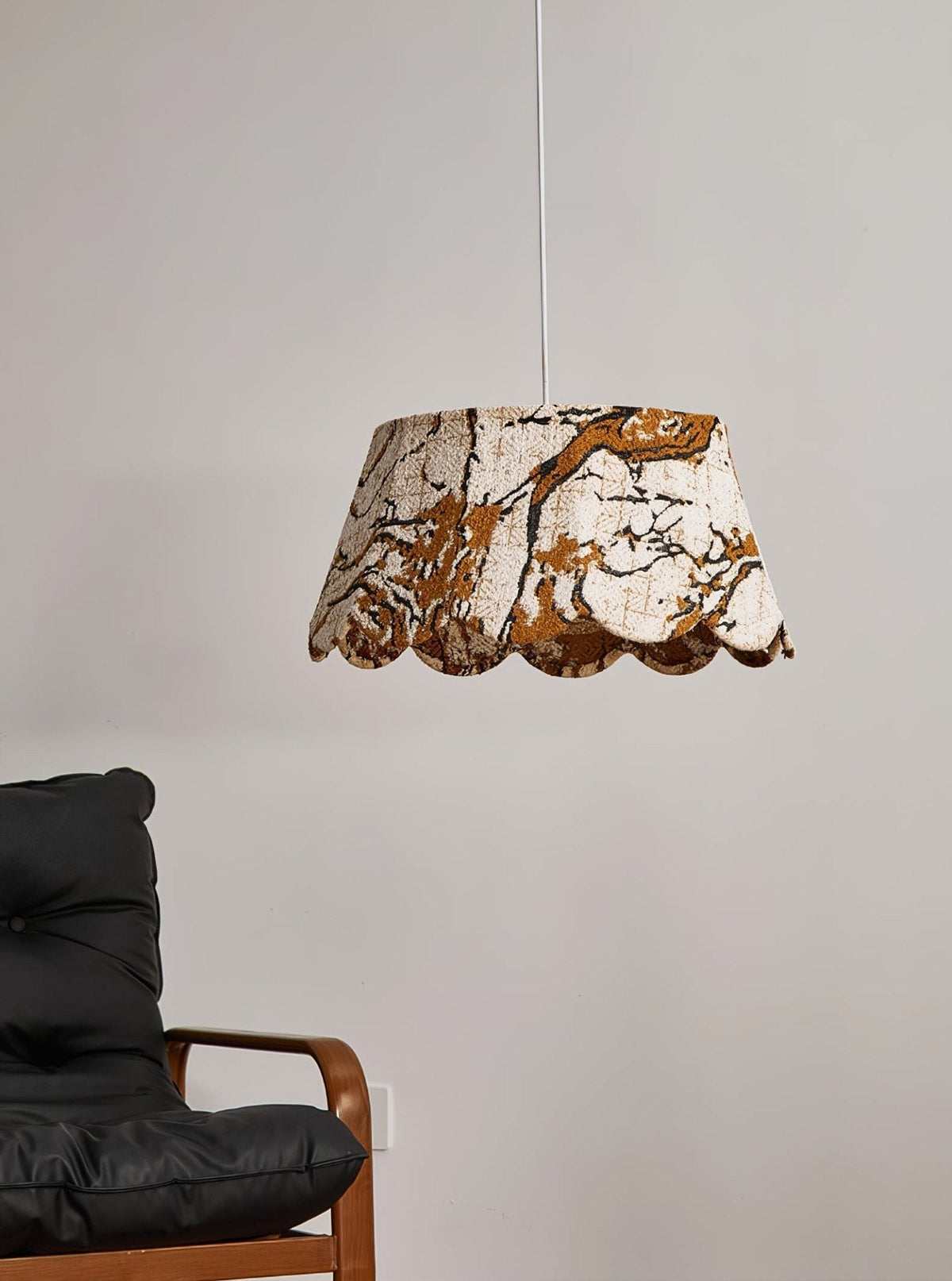Vavenia Creativity Scallop Stoffen hanglamp
