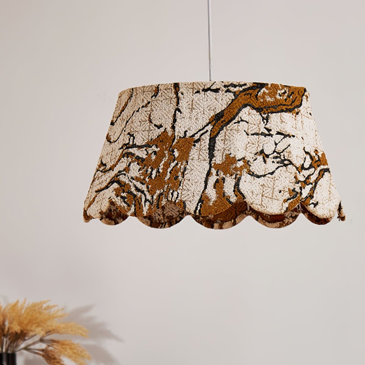Vavenia Creativity Scallop Stoffen hanglamp
