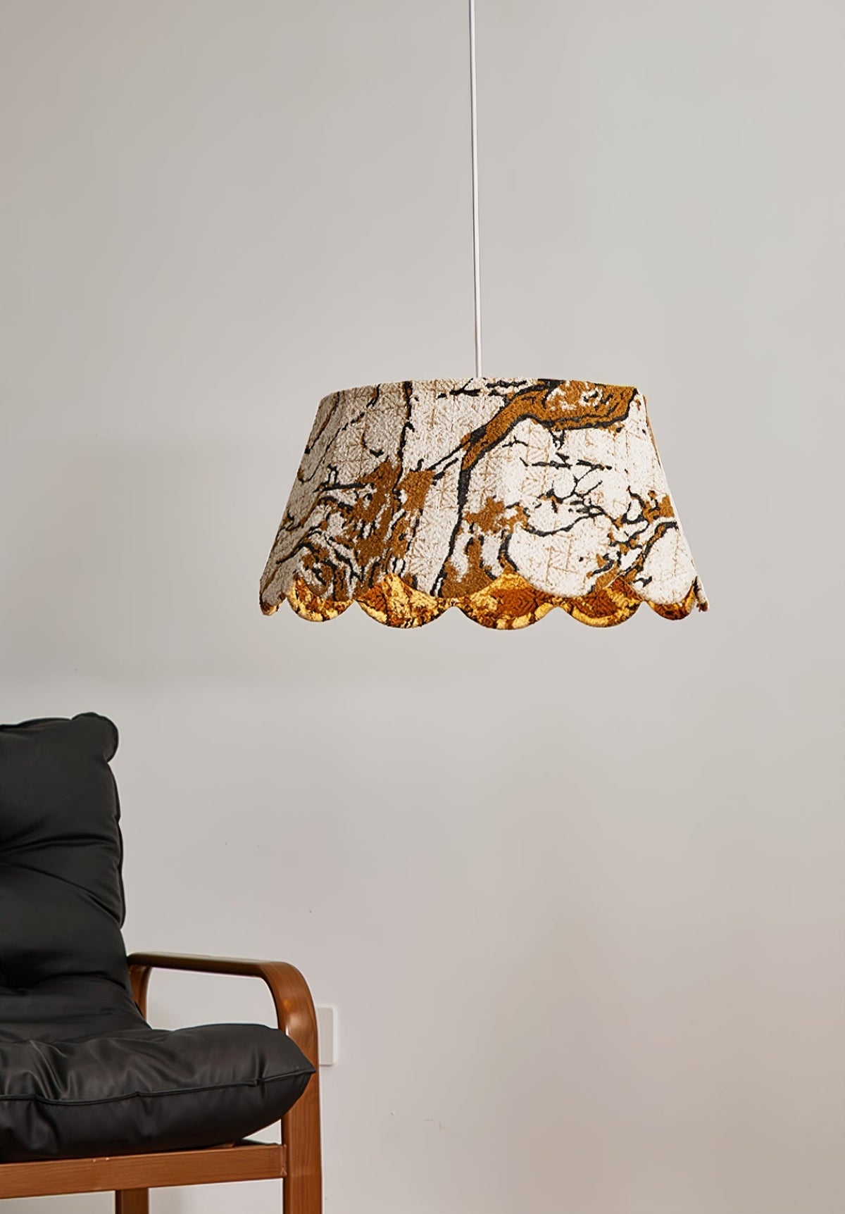 Vavenia Creativity Scallop Stoffen hanglamp