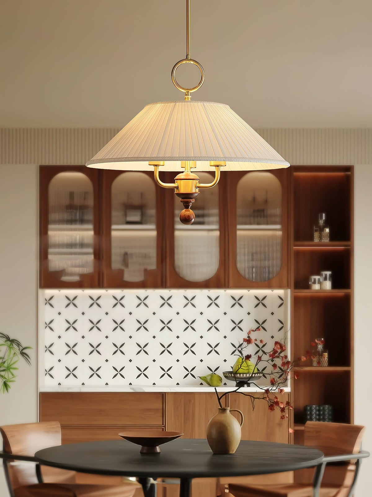 Xylren geplooide hanglamp