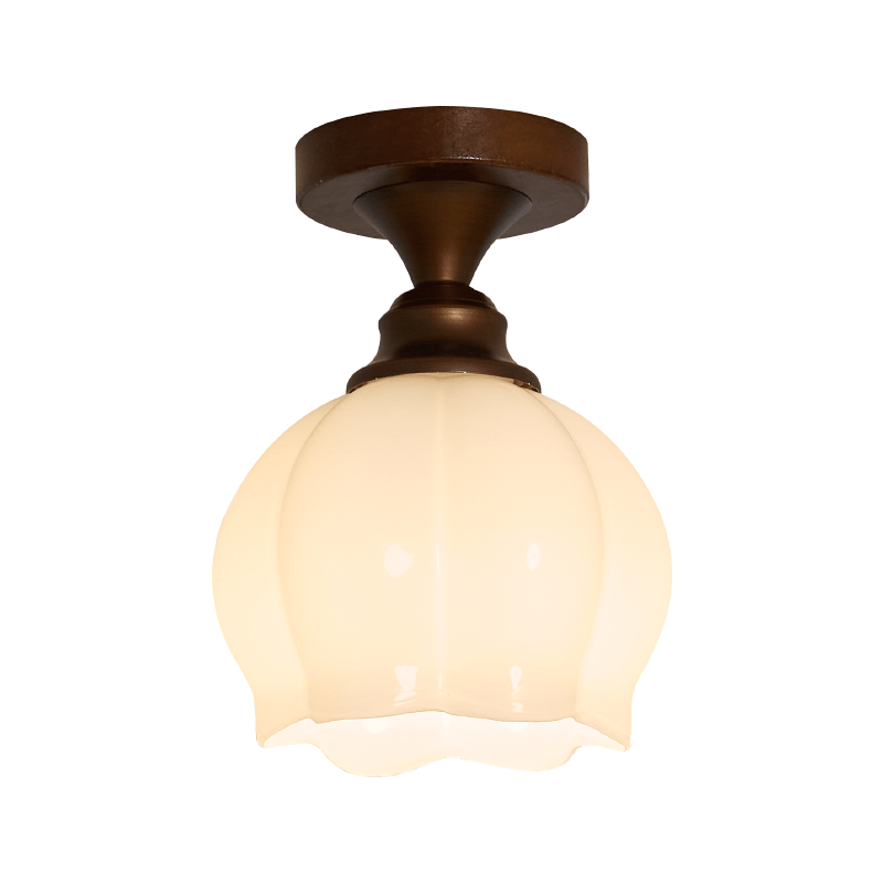Alveneth Premium Noordse kunst glas plafondlamp