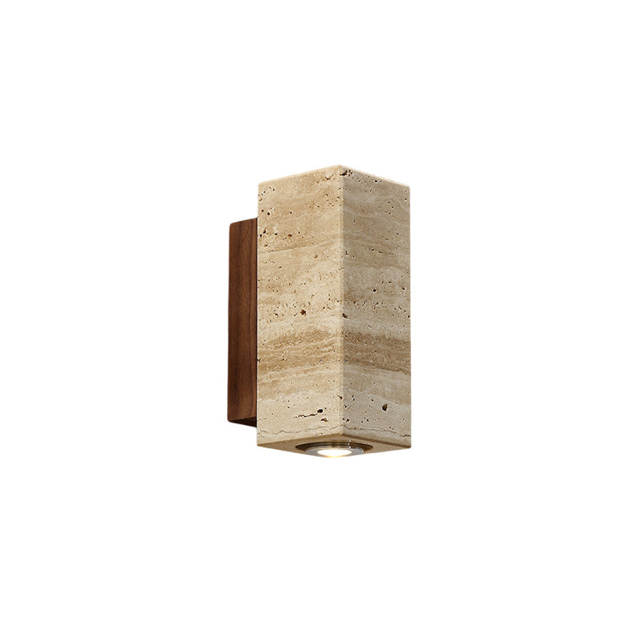 Norenina travertin wandlamp