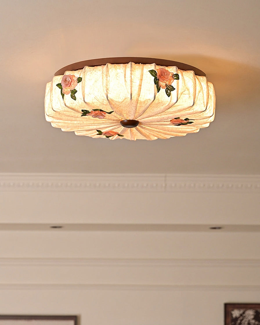 Velivia Vlakke plafondlamp