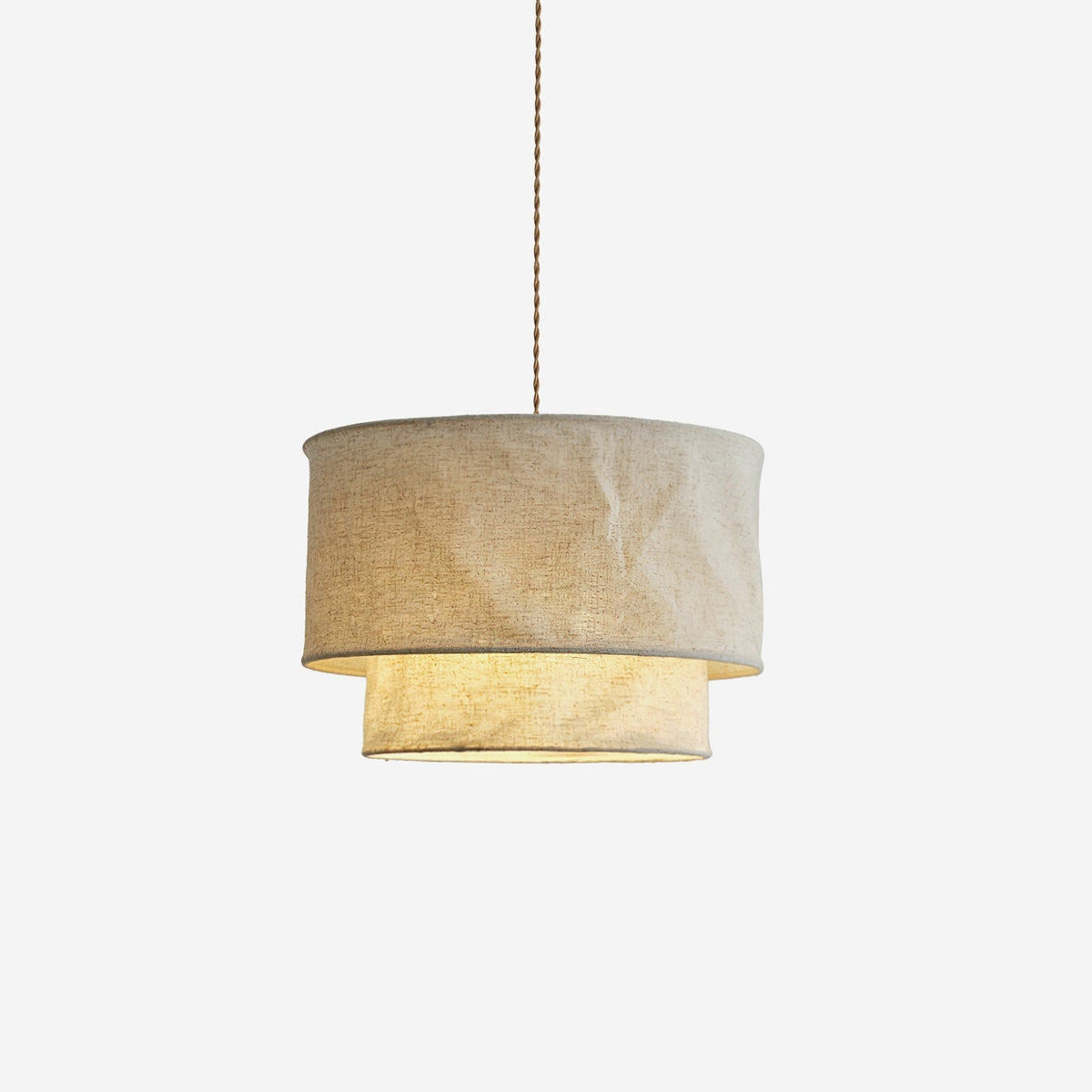 Nuvai hanglamp met natuurlijke linnen