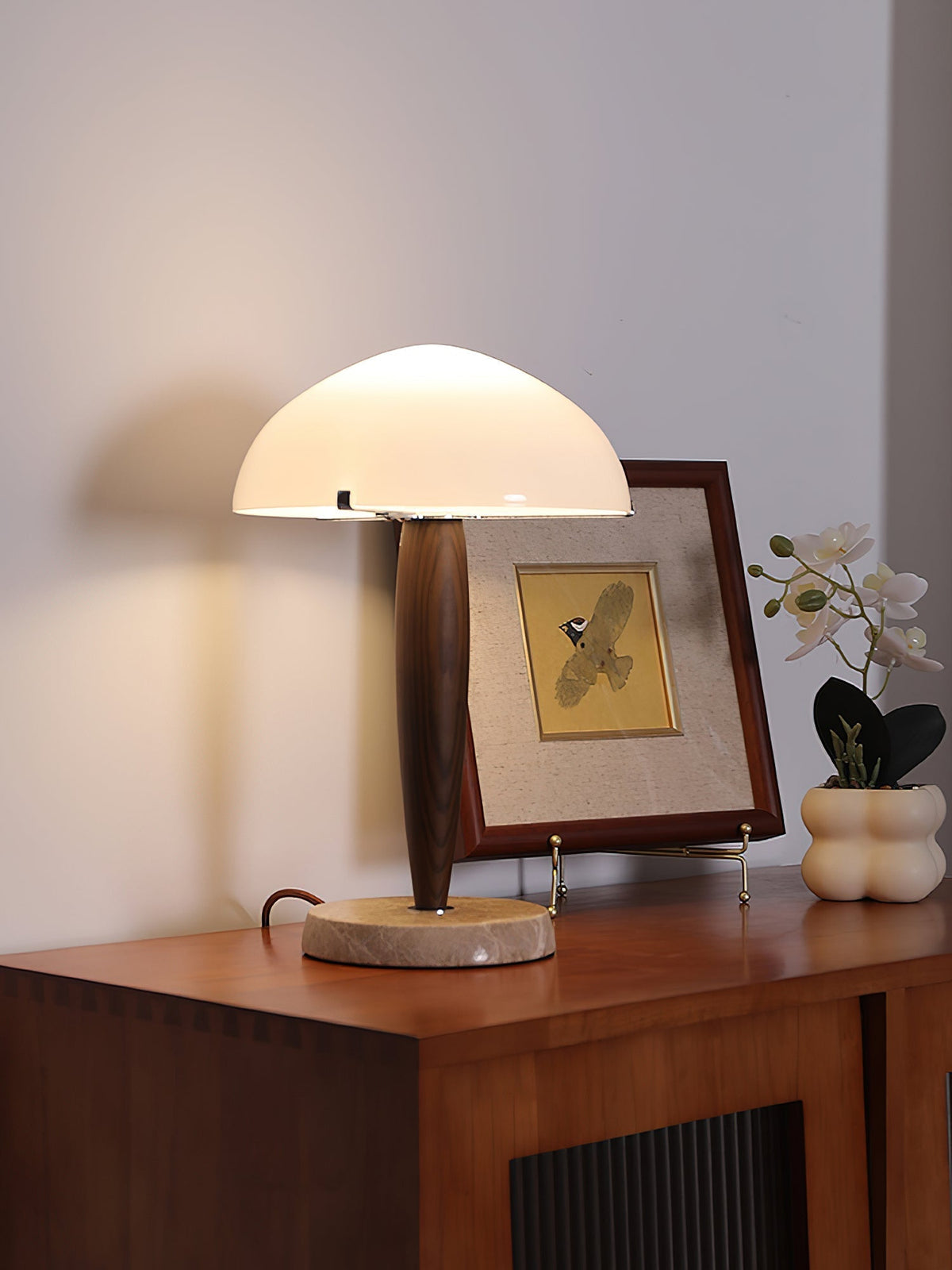 Jackson Minimalistische tafellamp van glas