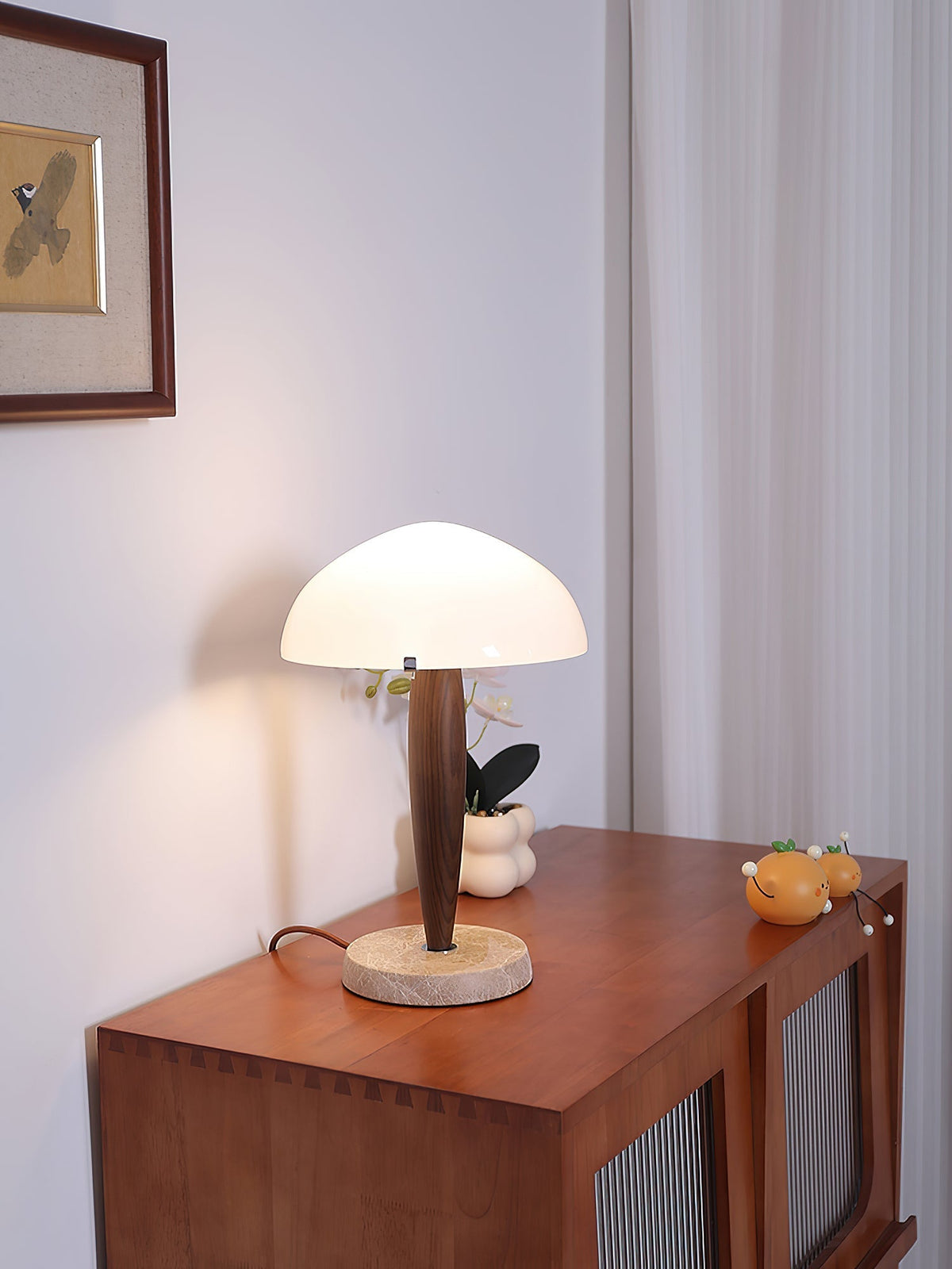 Jackson Minimalistische tafellamp van glas