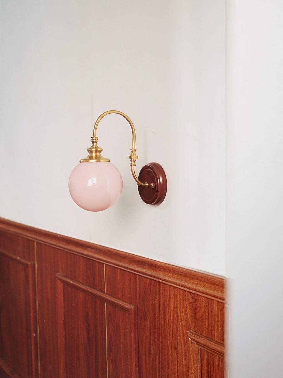 Rosette wandlamp