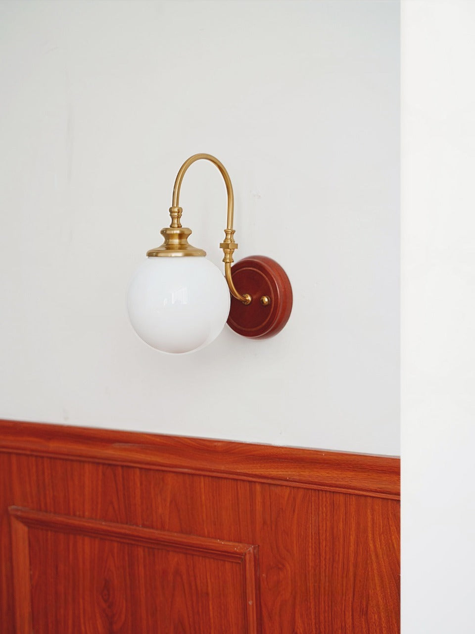 Rosette wandlamp