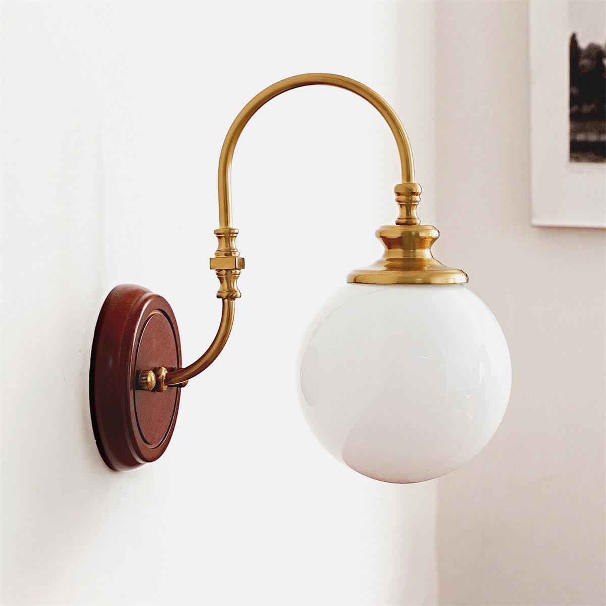 Rosette wandlamp